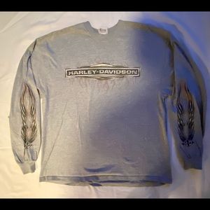 Harley Davidson Motorcycle Long Sleeve